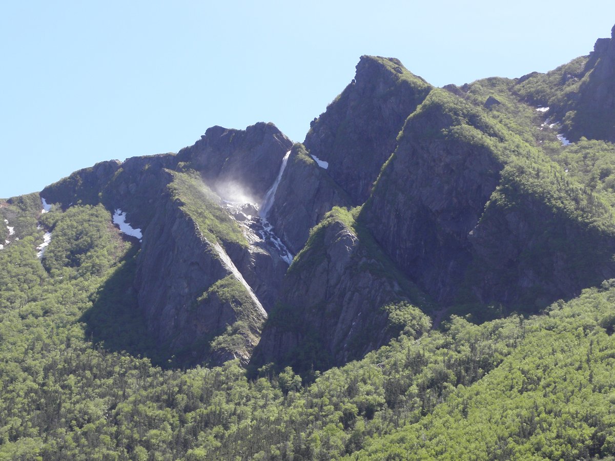 Snow in June, Western Brook Pond, Gros Morne National Park
